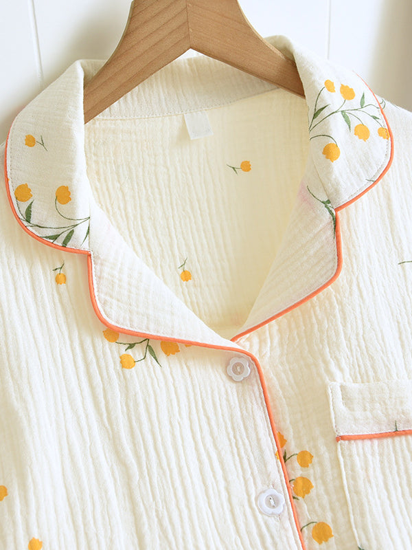 Oakleigh | Comfortable Floral Print Pyjama Set for Women