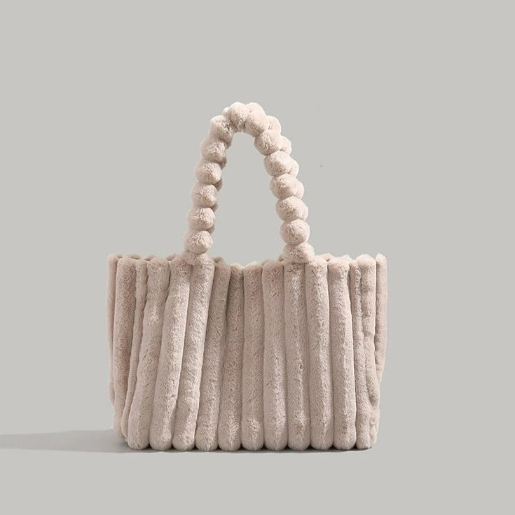 Eric | Plush Faux Fur Shoulder Bag