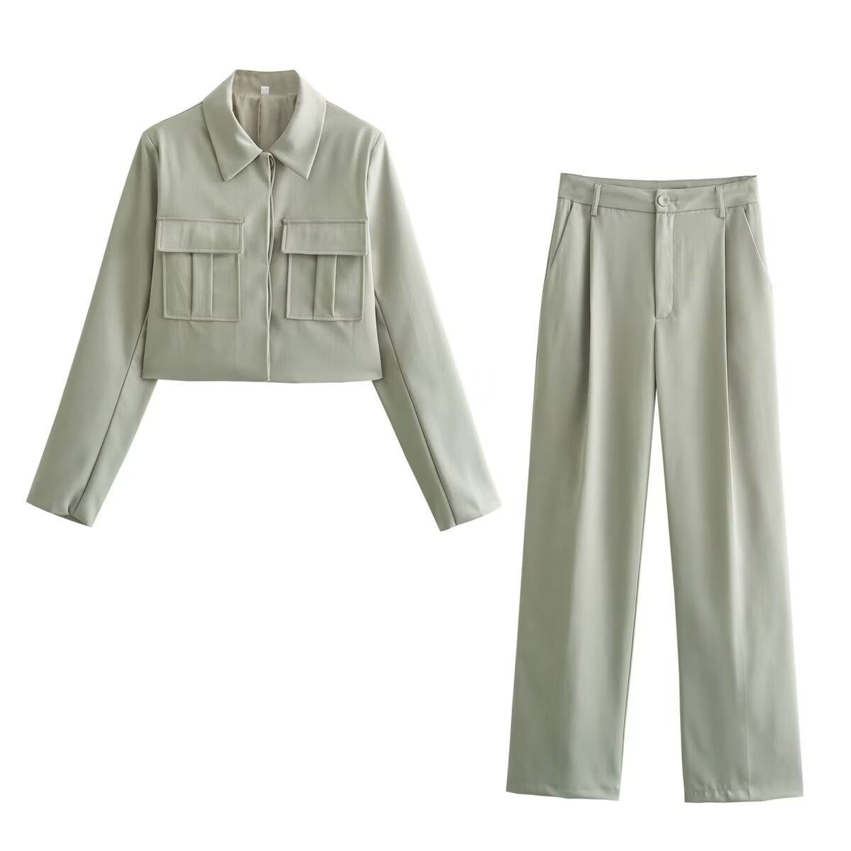 Dream | Two-Piece Set with Cropped Coat