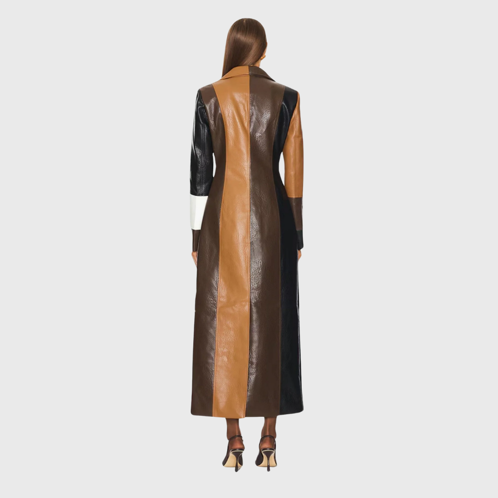 Bianca | Colorblock Longline Coat