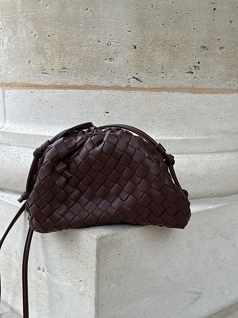Avel | Clutch Bag Intrecciato Weave