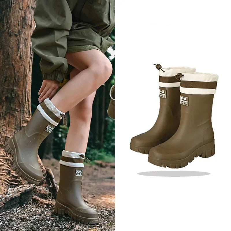 Cami | Boots Waterproof with Drawstring