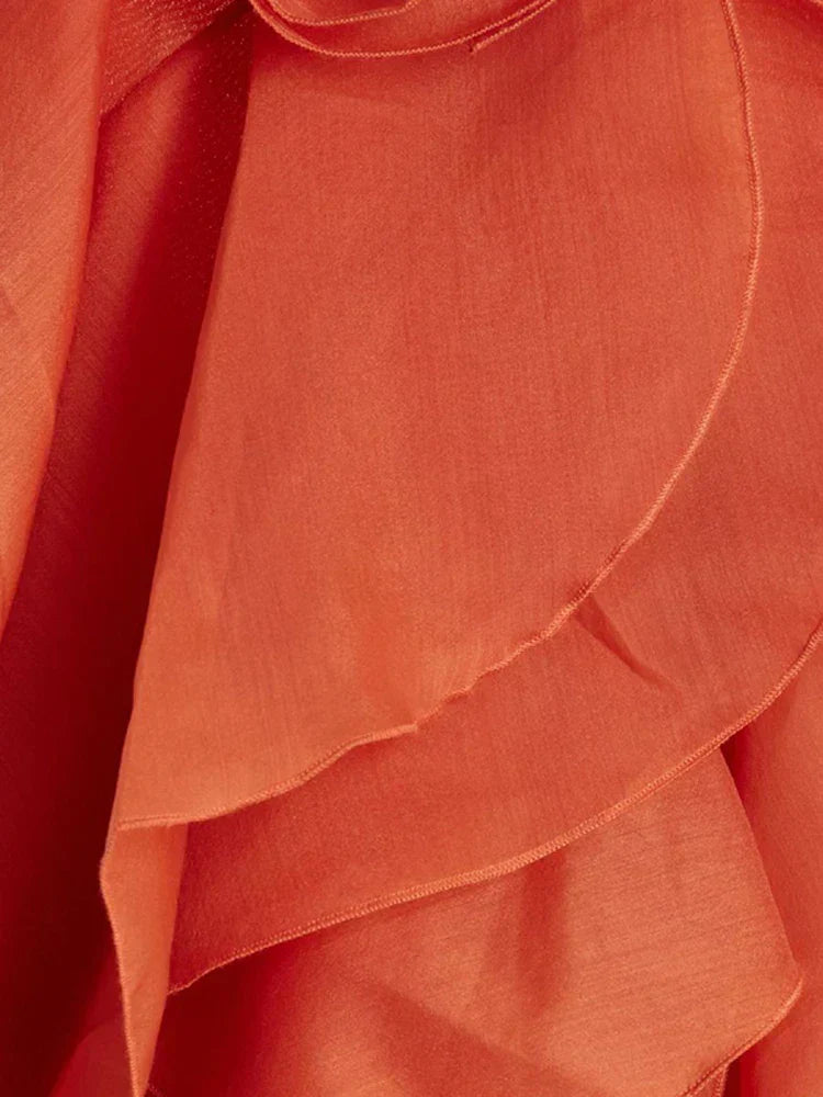 Blossom | Maxi Dress with Layers and Ruffles
