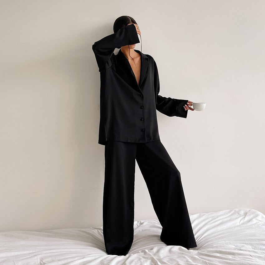 Rozella | Luxury Satin Pyjama Set