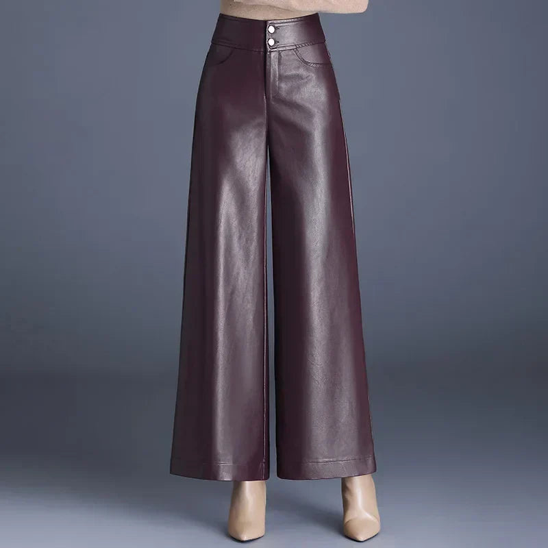 Mark | High-Waisted Wide Fit Trousers