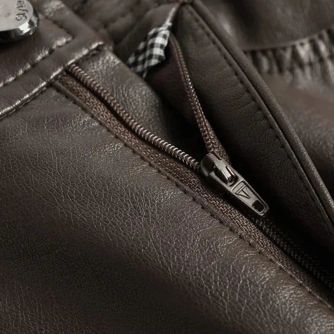 Mark | High-Waisted Wide Fit Trousers