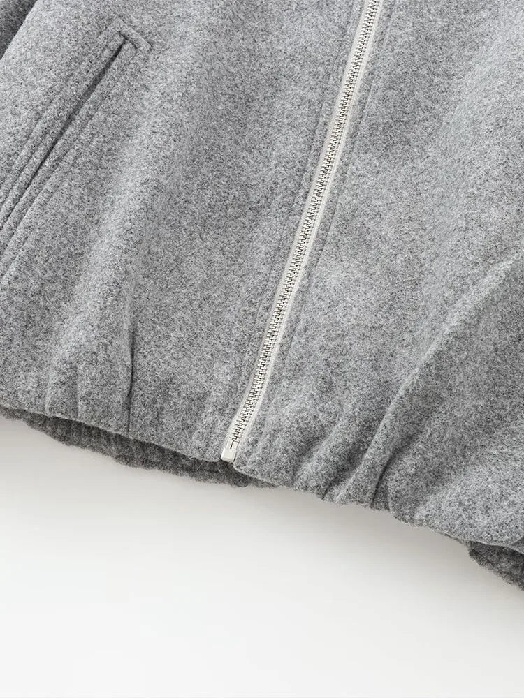 Kerri | Women's Voluminous Sleeve Bomber Jacket