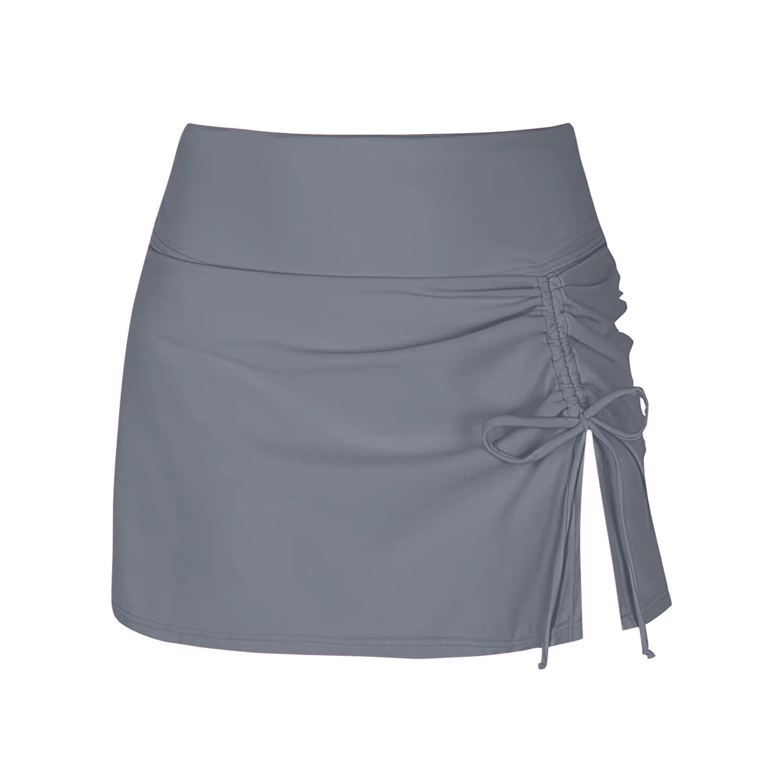 Sudie | Swim Skirt with Ruffles and Split