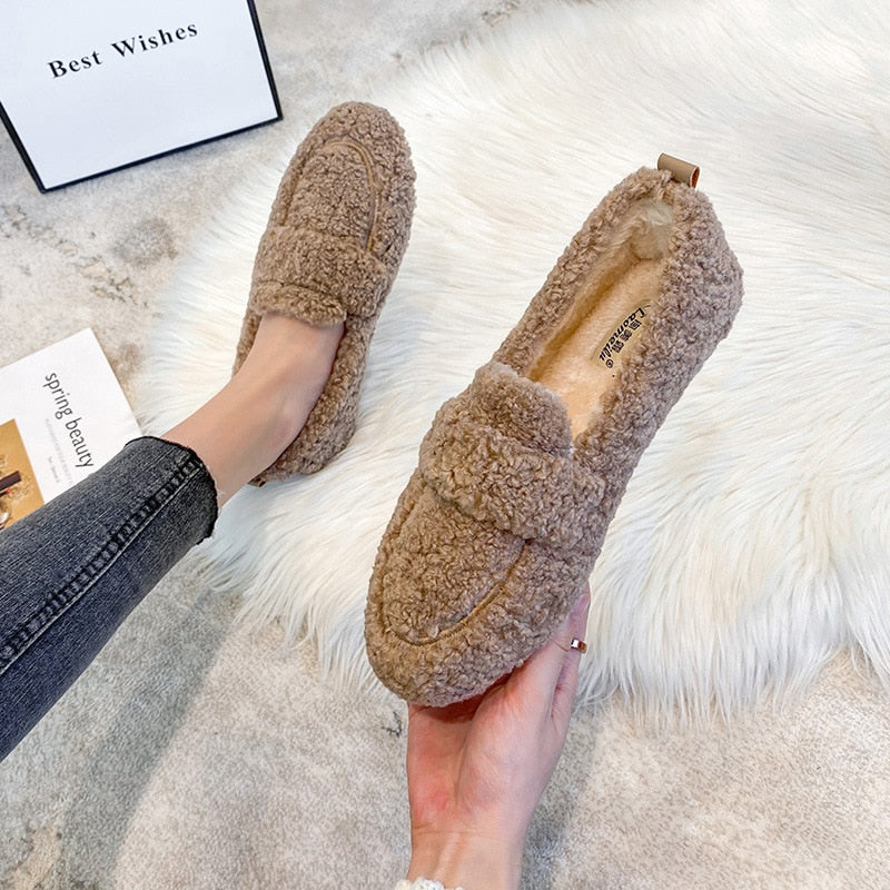 Elara | Wonderfully Soft Sherpa Loafers