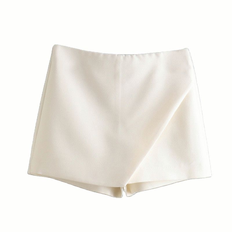 Malaika | Pink Skort with Asymmetrical Wrap