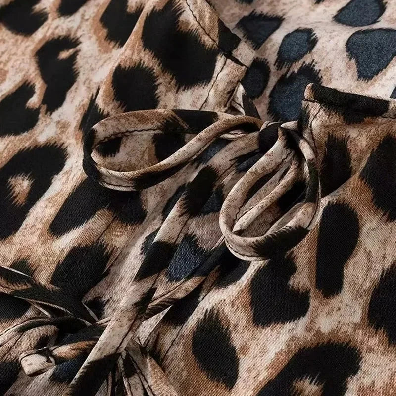 Aria | Leopard Print Blouse
