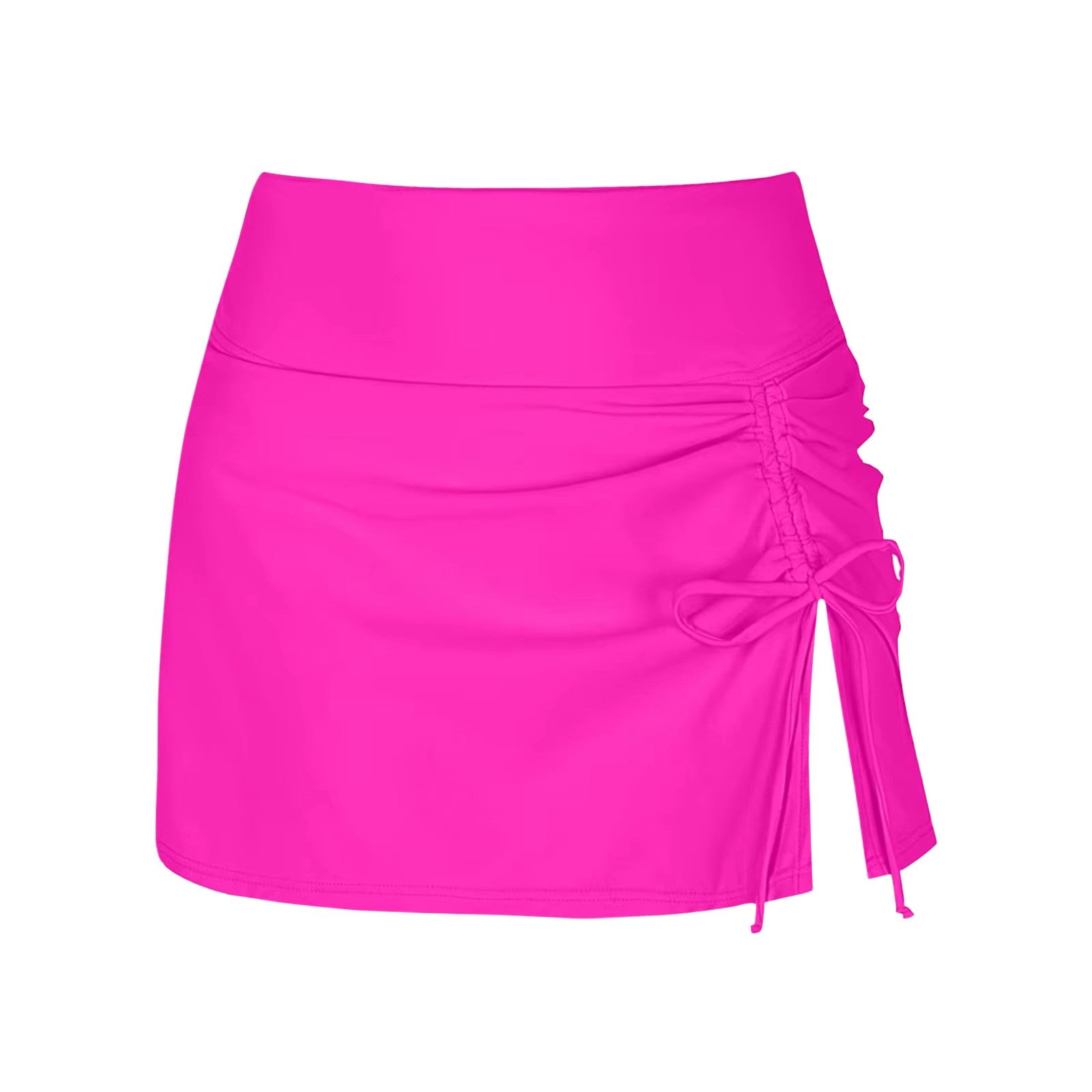Sudie | Swim Skirt with Ruffles and Split