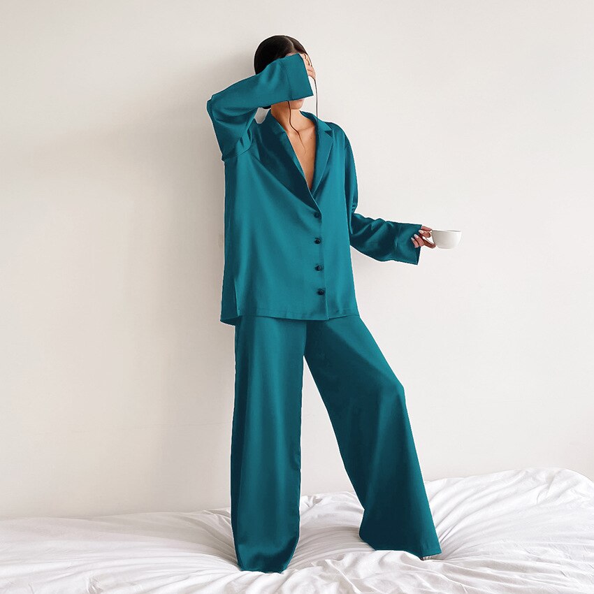 Rozella | Luxury Satin Pyjama Set