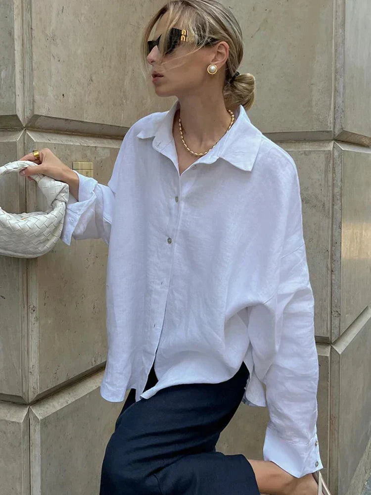 Jasmyne | Blouse Oversized Linen