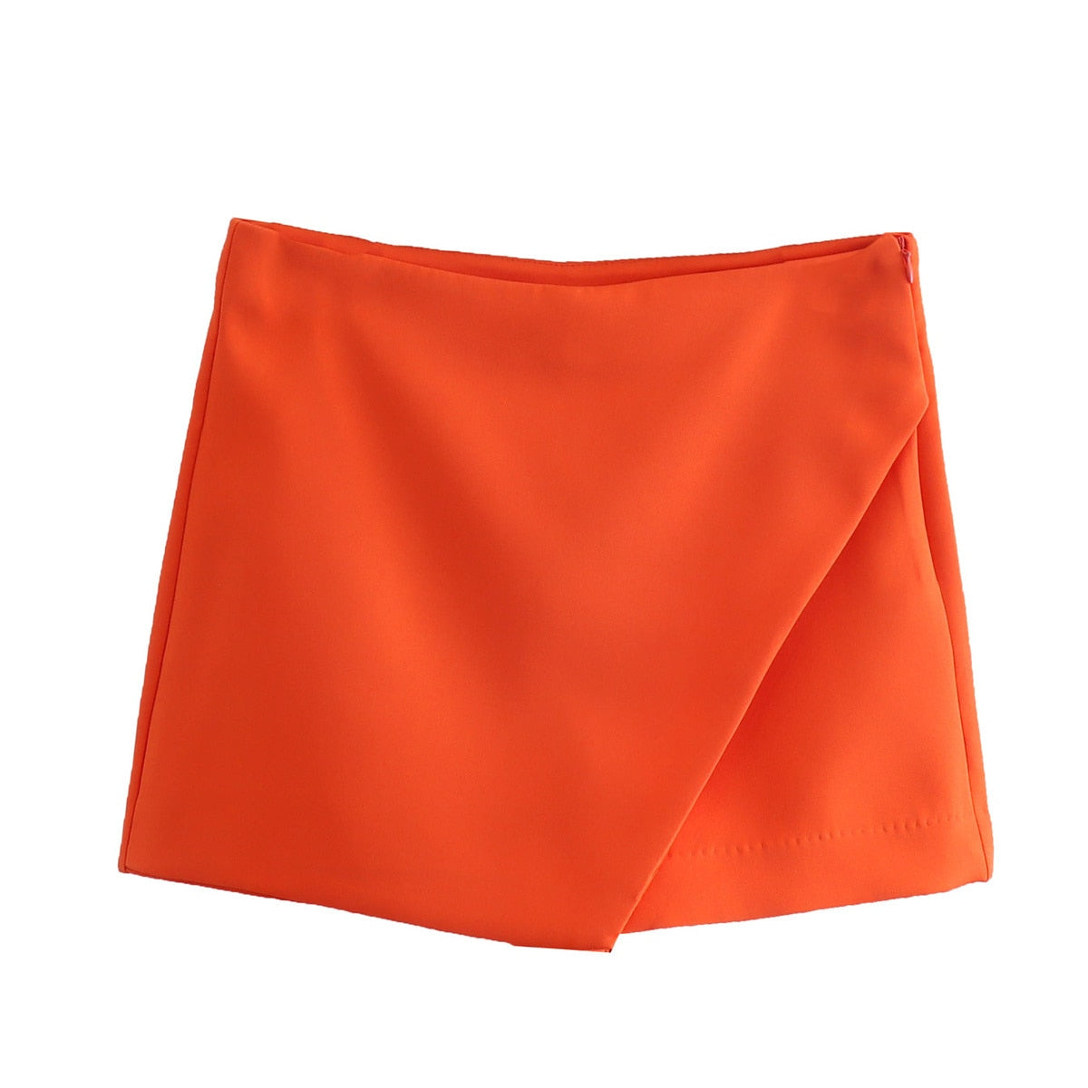 Malaika | Pink Skort with Asymmetrical Wrap