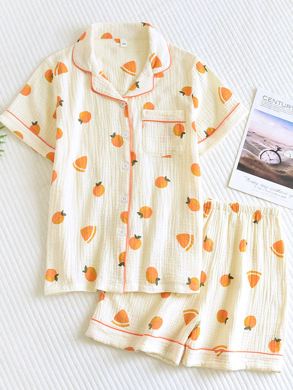 Oakleigh | Comfortable Floral Print Pyjama Set for Women
