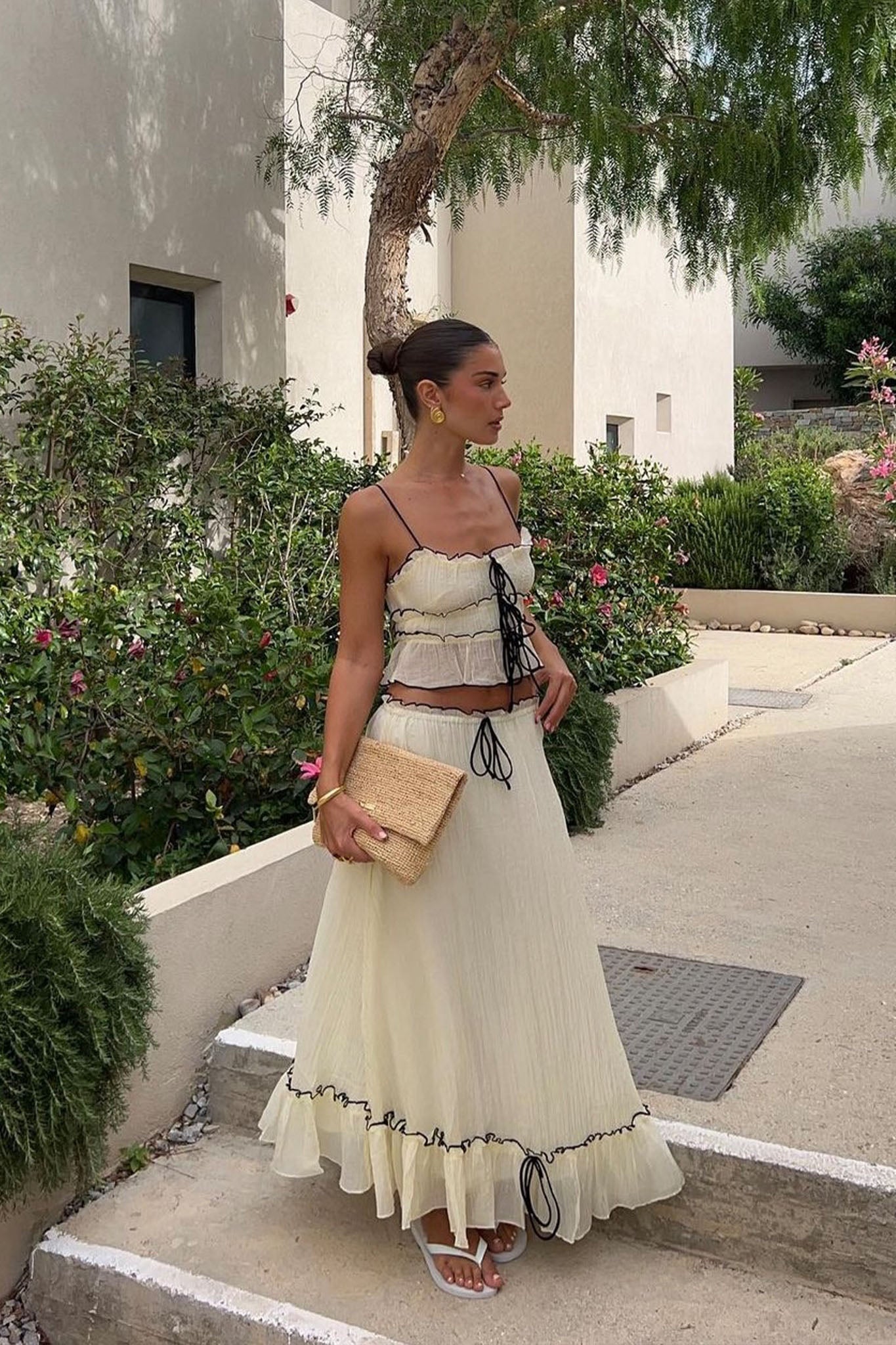 Roxy | Two-Piece Summer Set with Ruffles