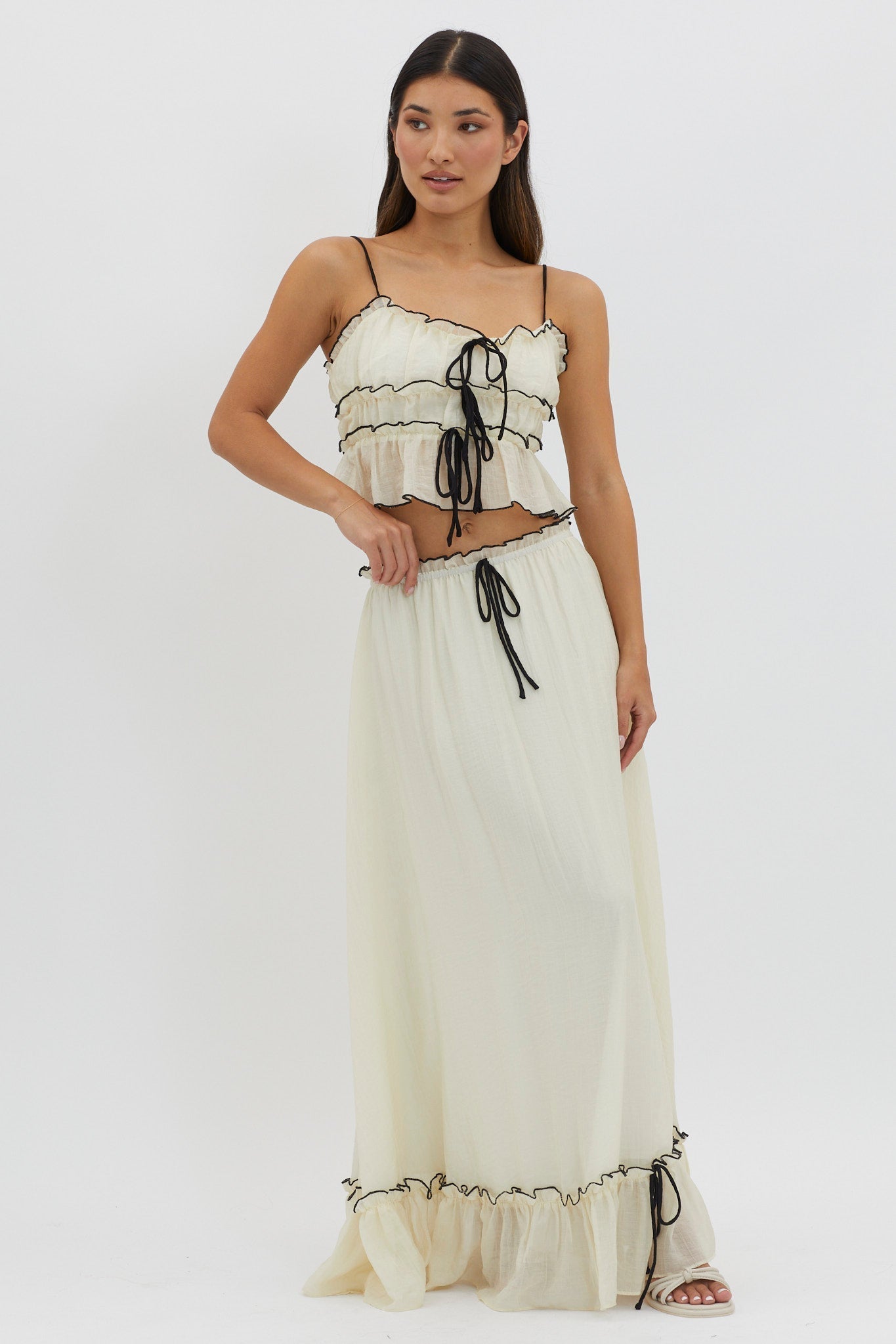 Roxy | Two-Piece Summer Set with Ruffles
