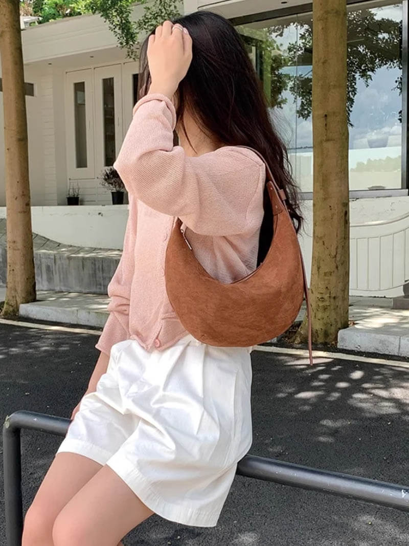 Emerson | Half-moon Shoulder Bag