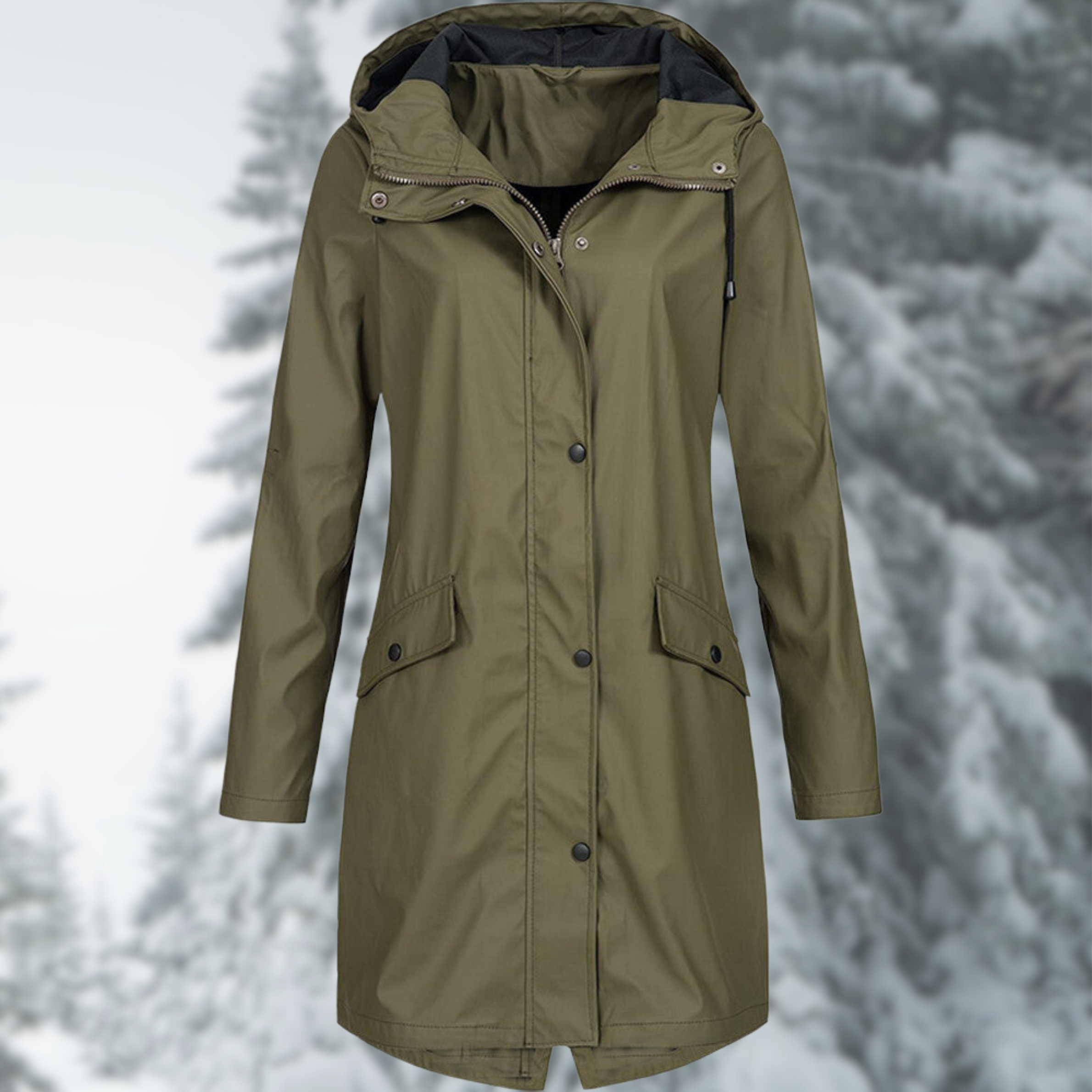 Deana | Waterproof Hooded Raincoat