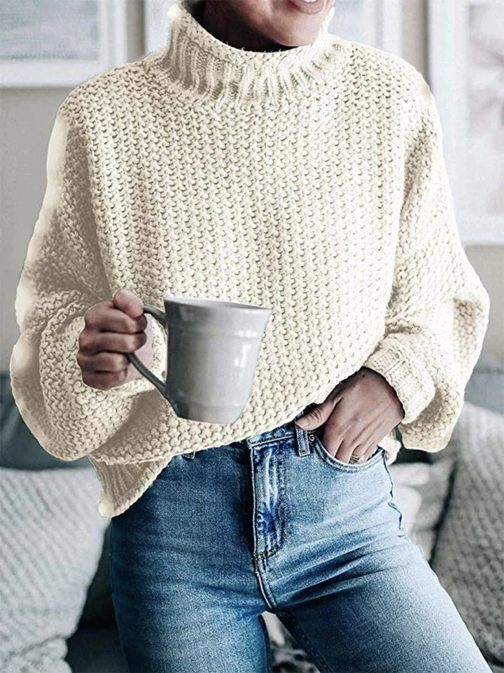 Debbi | Sweater Chunky knit turtleneck
