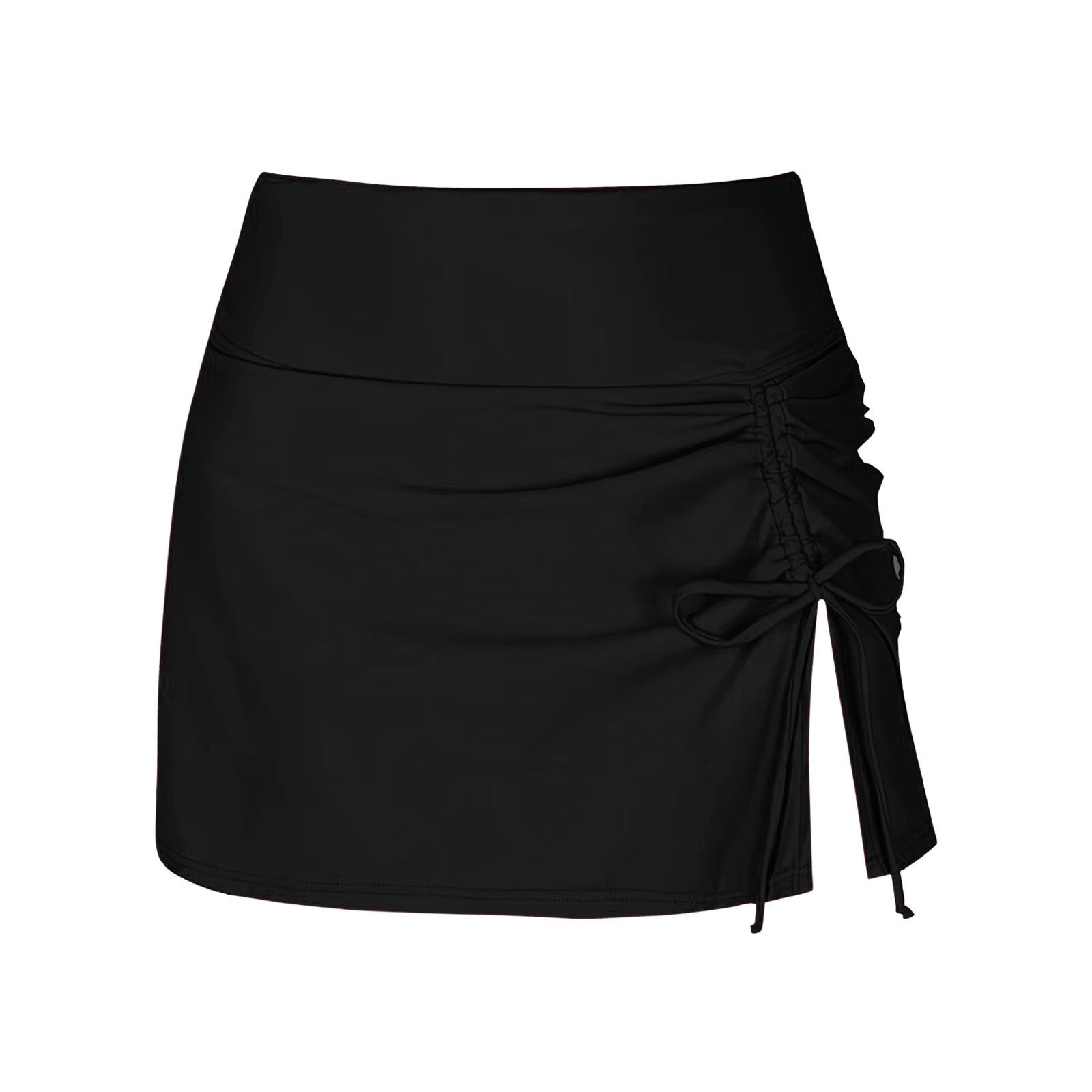 Sudie | Swim Skirt with Ruffles and Split