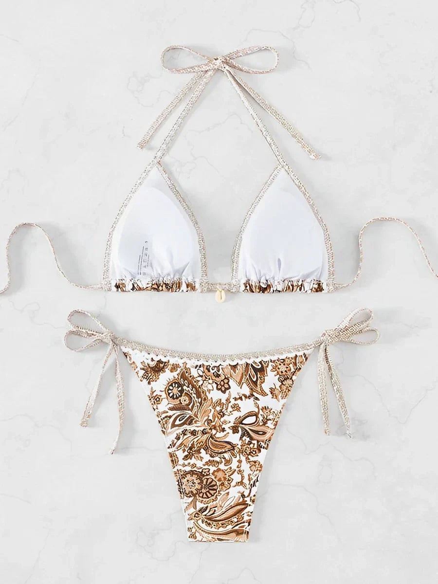 Berniece | Bikini Set with Glitter Details