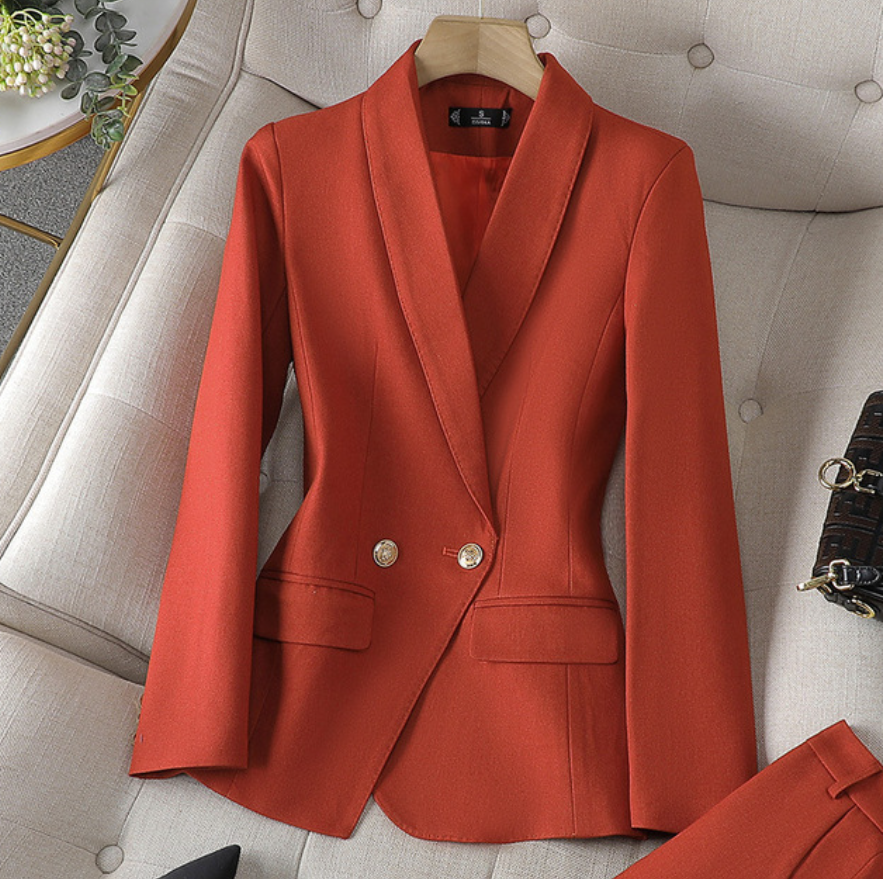 Virel | Fitted Trouser Suit