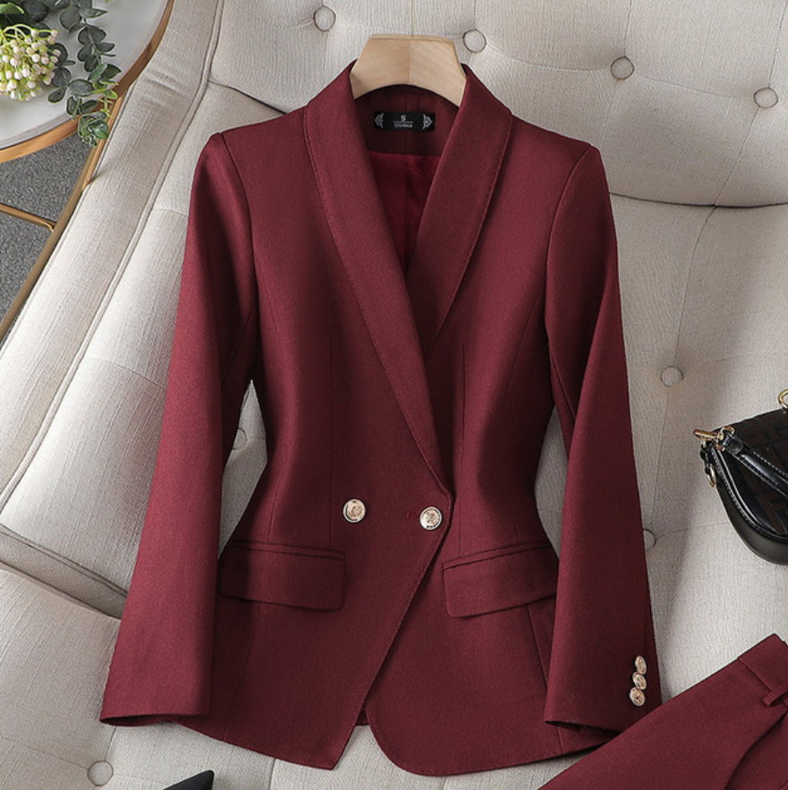 Virel | Fitted Trouser Suit