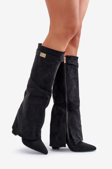 Makala | Boots with Gold Buckle
