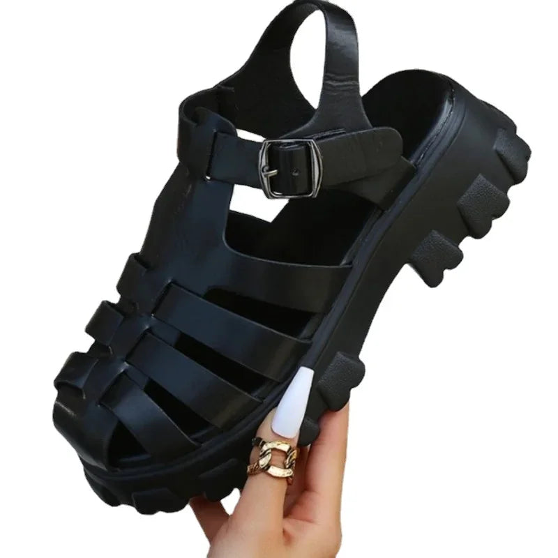 Evra | Sandals Chunky Platform Sole