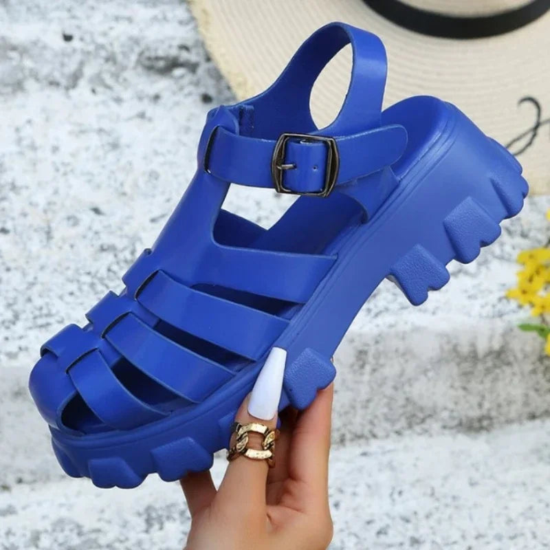 Evra | Sandals Chunky Platform Sole