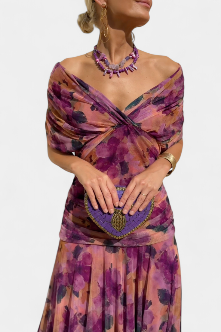 Brigitte – Flattering, Comfortable & Belly-Friendly Dress