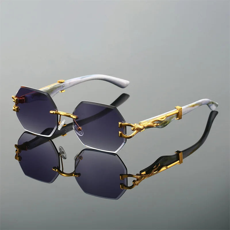 Golden Hour Retro Sunglasses