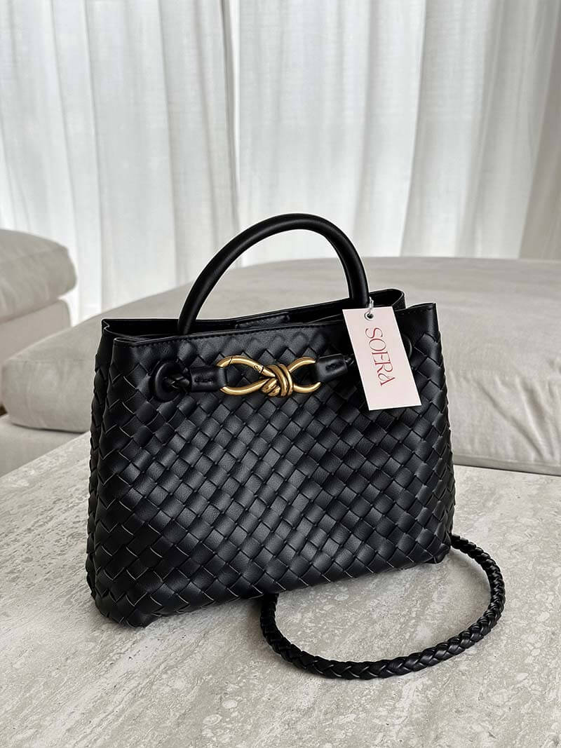 Tivra | Handbag Braided Leather