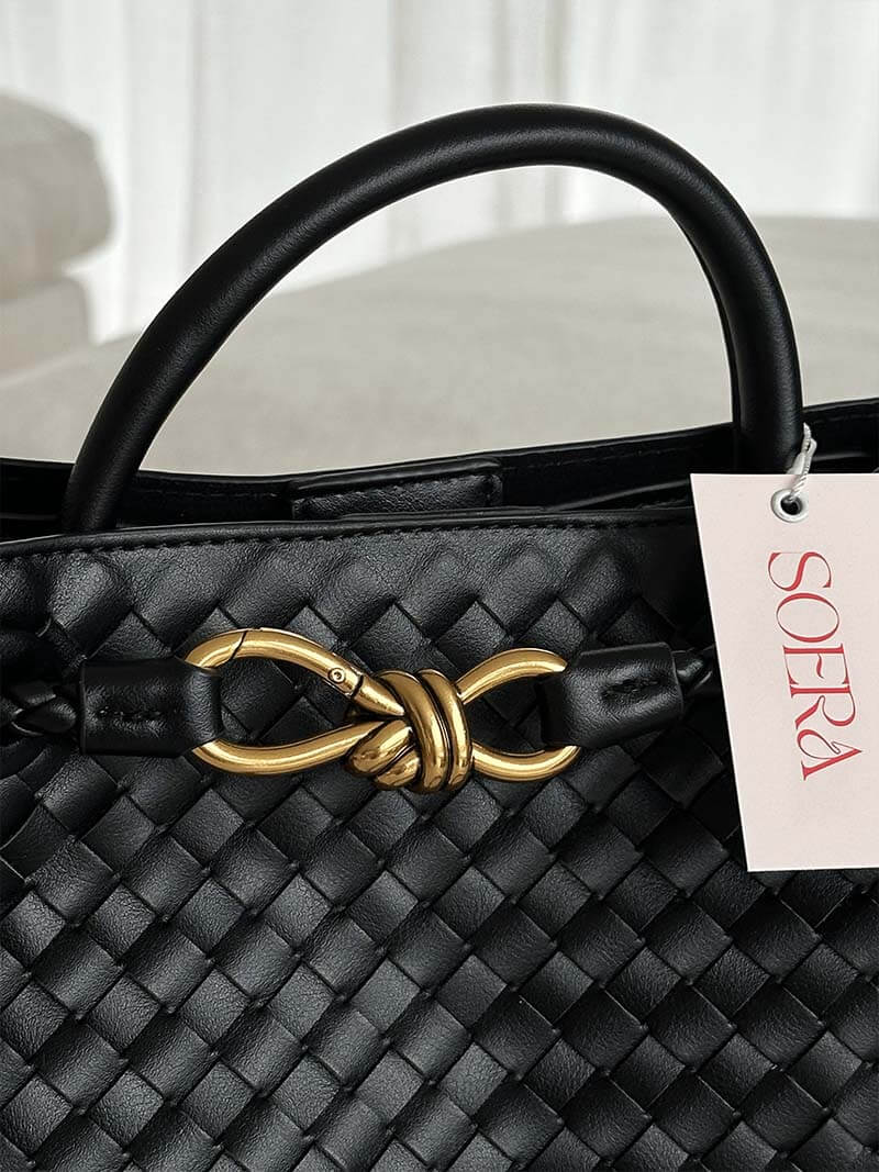 Tivra | Handbag Braided Leather