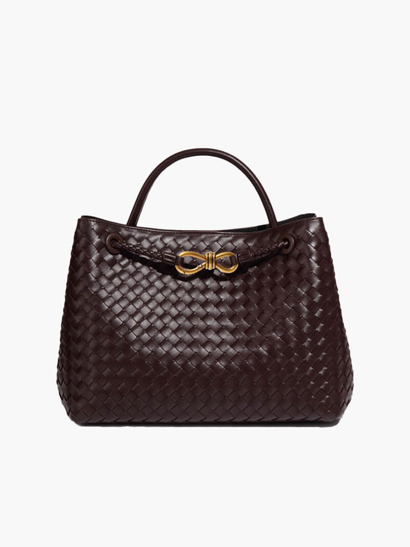 Tivra | Handbag Braided Leather