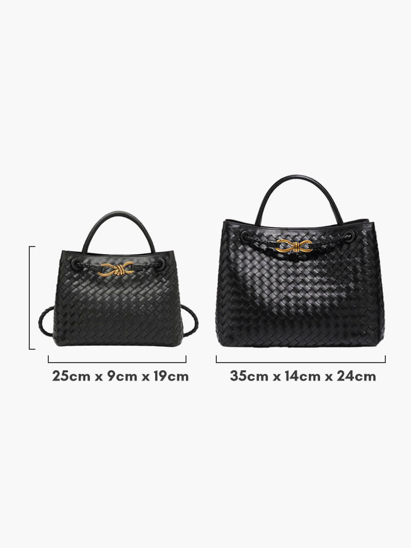 Tivra | Handbag Braided Leather