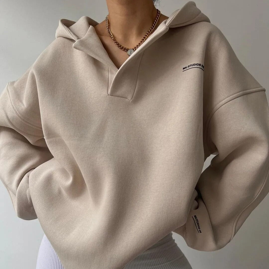 Ismé | Hoodie V-neck