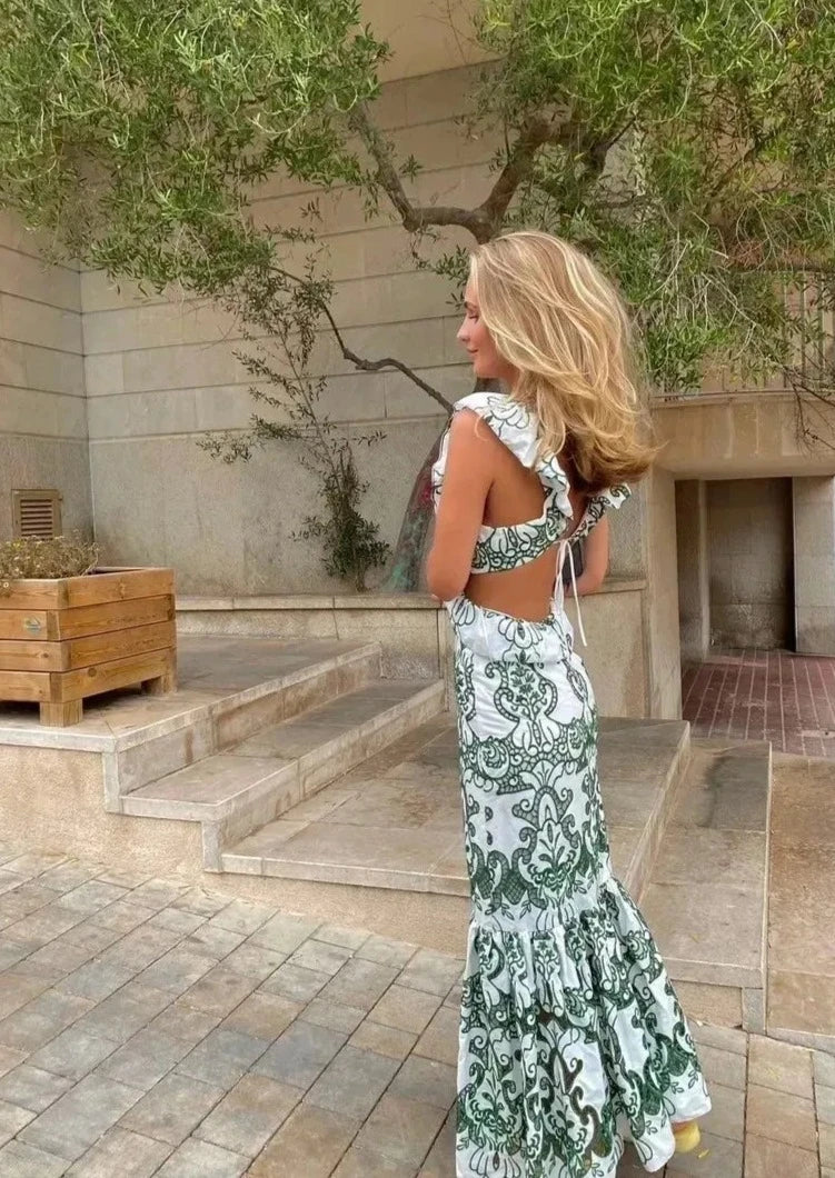 Kyndal | Maxi Dress Open Back