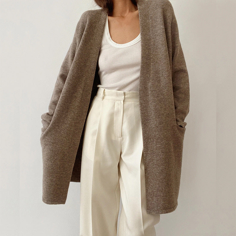 Mikaela | Long Vest Open Front