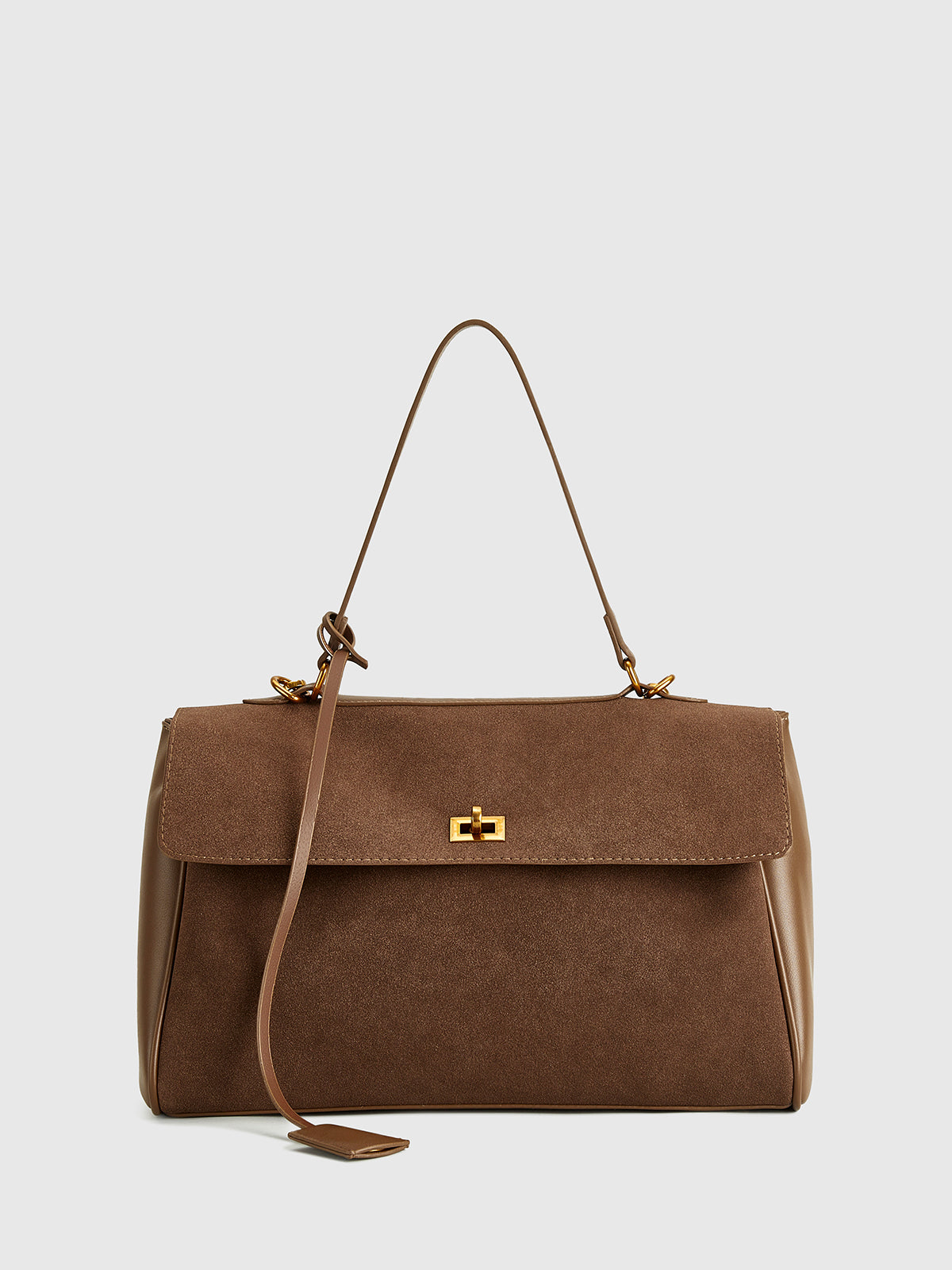 Emery | Handbag with Gold Clasp