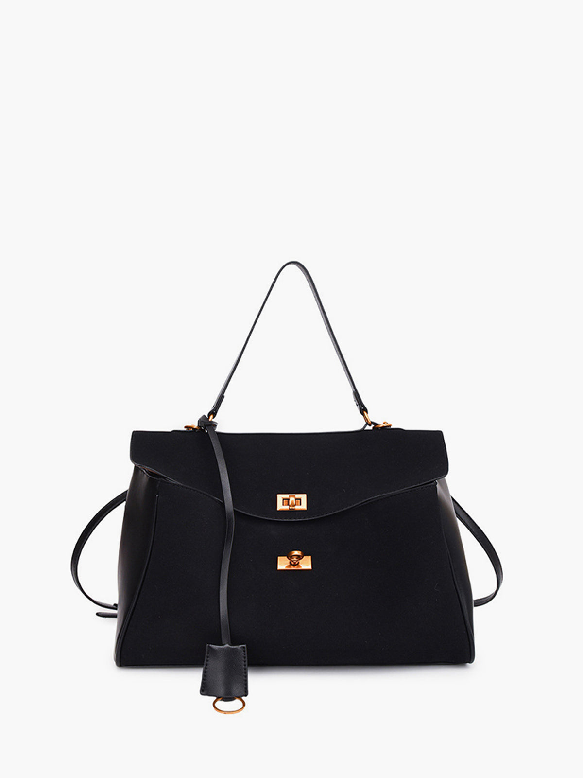 Emery | Handbag with Gold Clasp