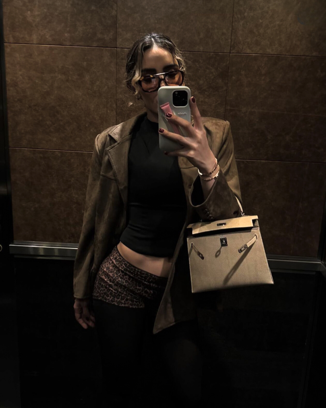Hawa | Blazer Relaxed fit and suede look