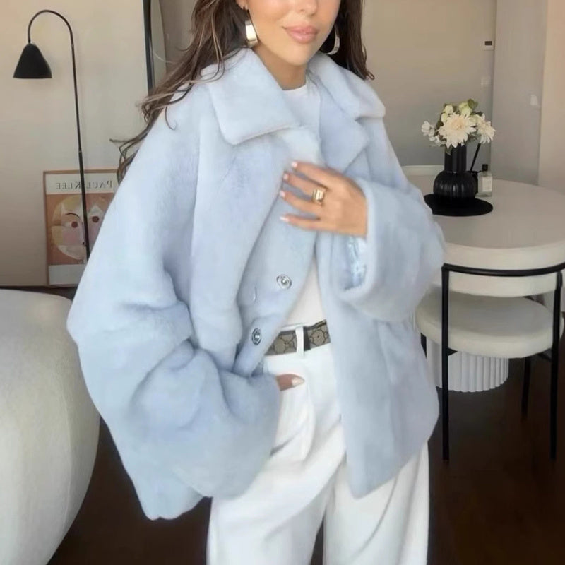 Infant | Faux Fur Coat Plush