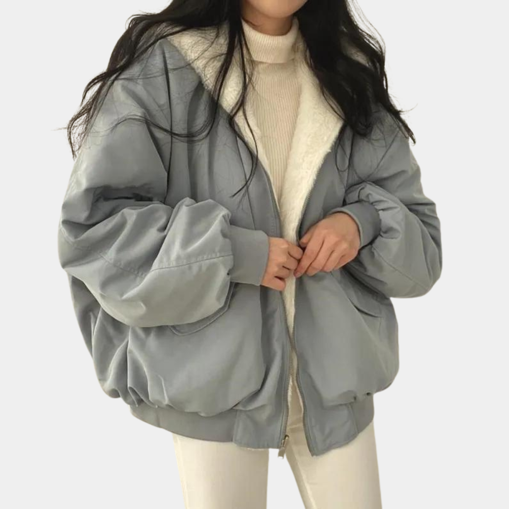 Audrea | The Ultimate Warm Bomber Jacket for Women