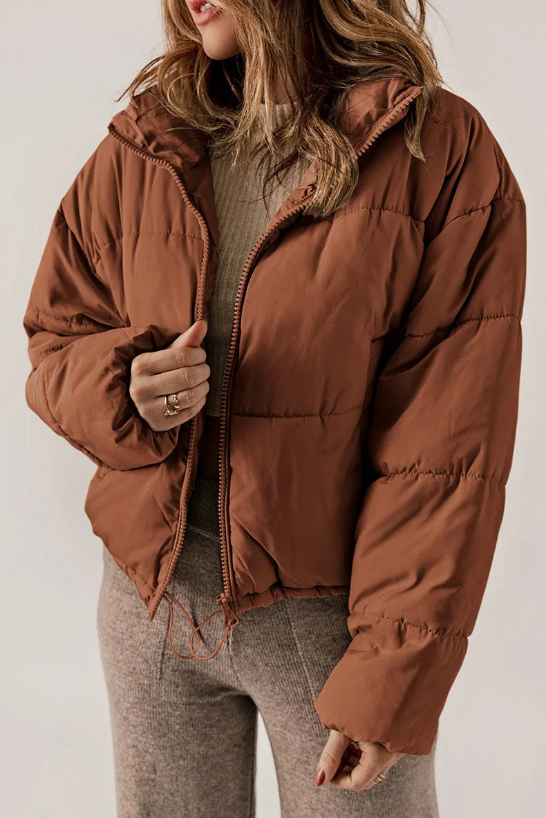 Lena | Puffer jacket with cropped silhouette