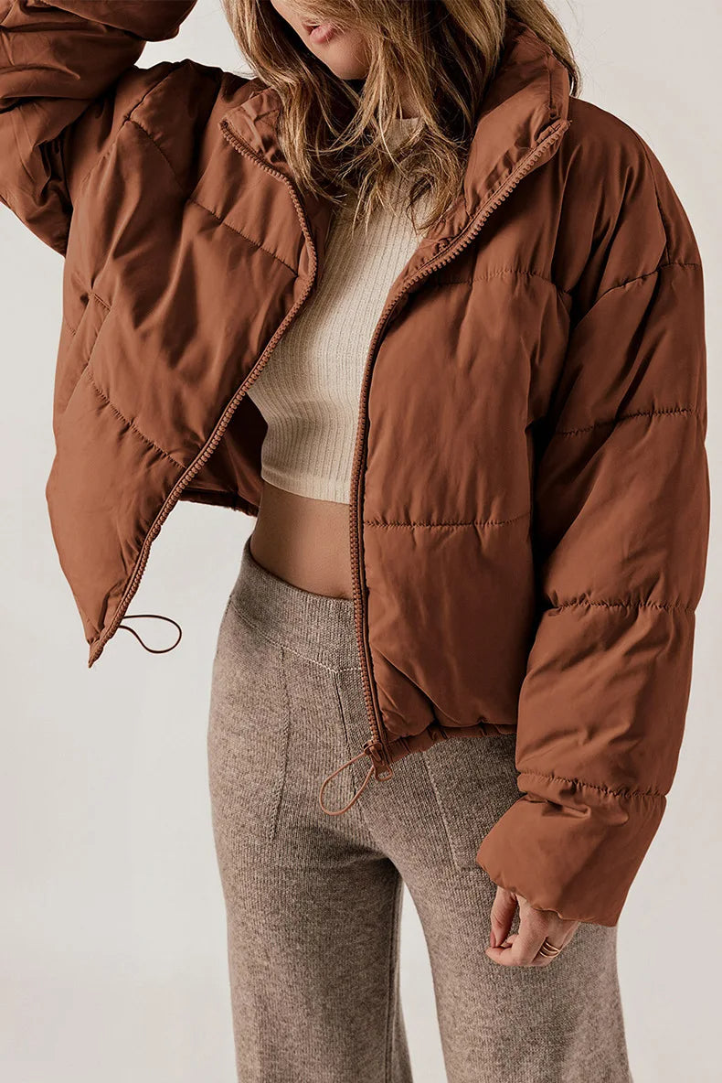 Lena | Puffer jacket with cropped silhouette