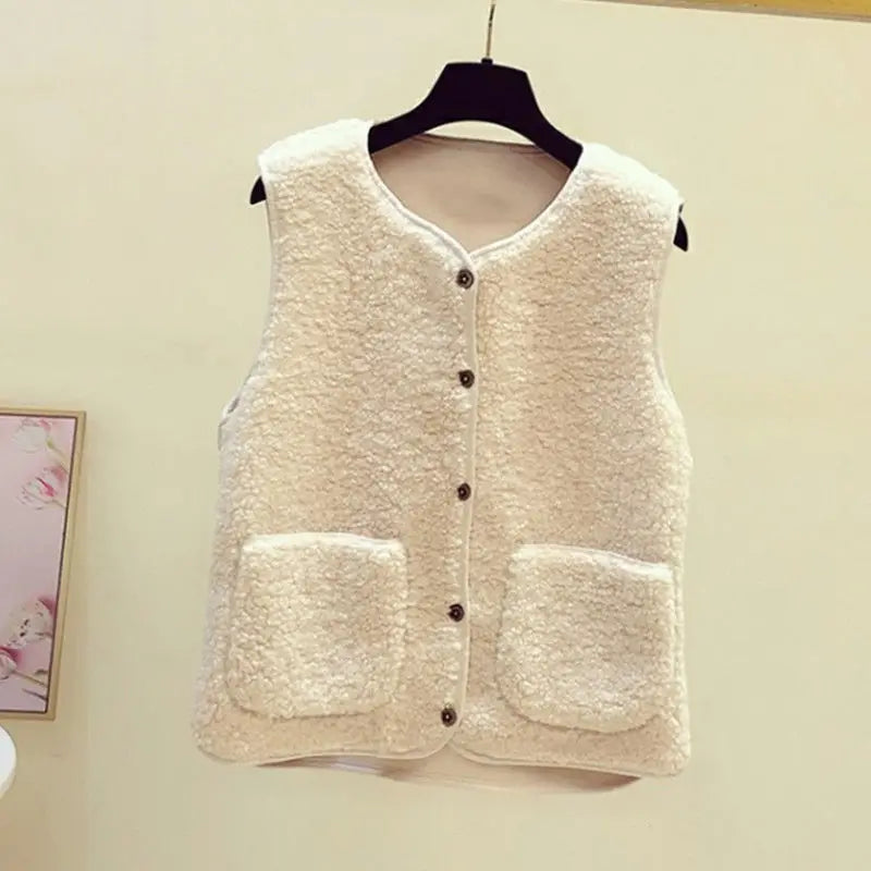Nayela | Bodywarmer with Plush Fleece