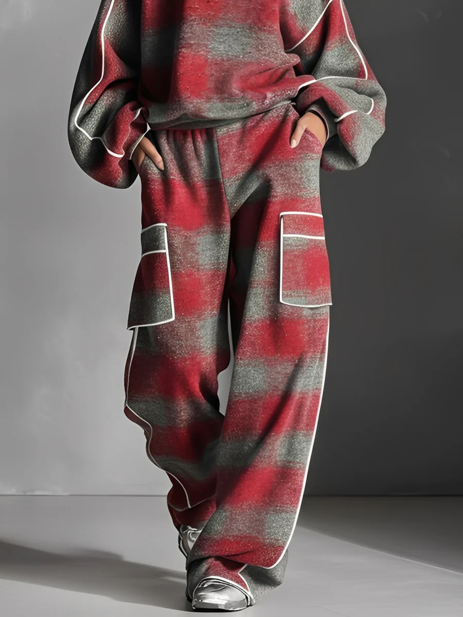 Riley | Plaid Relaxed Co-Ord Set